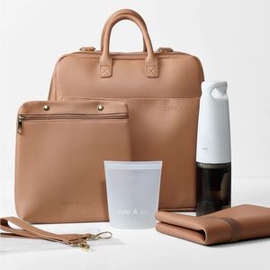 Perfect diaper bag and is able to fit good amount of things inside.